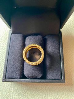 Authentic Bvlgari bzero-1 Ring Yellow gold