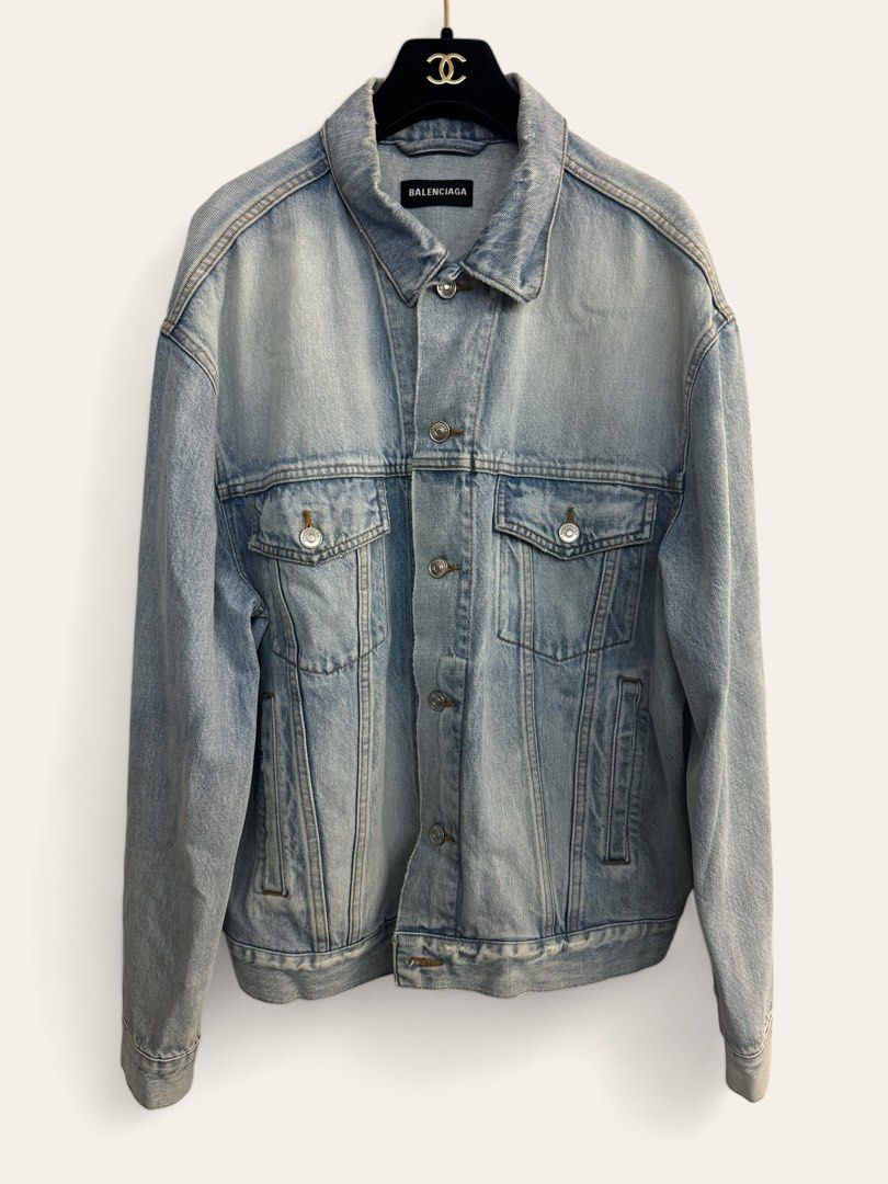 鑑定済 返金保証 BALENCIAGA Denim すぅ Jacket 芸能人多数着用