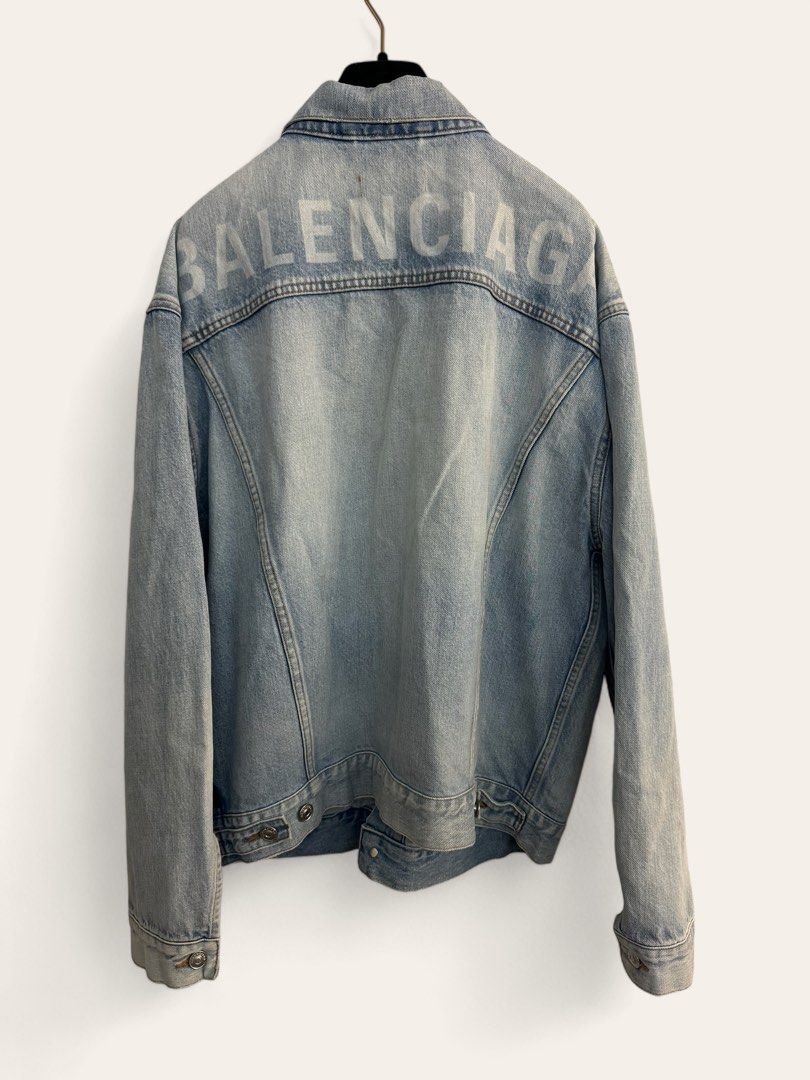 Balenciaga denim jacket replica top
