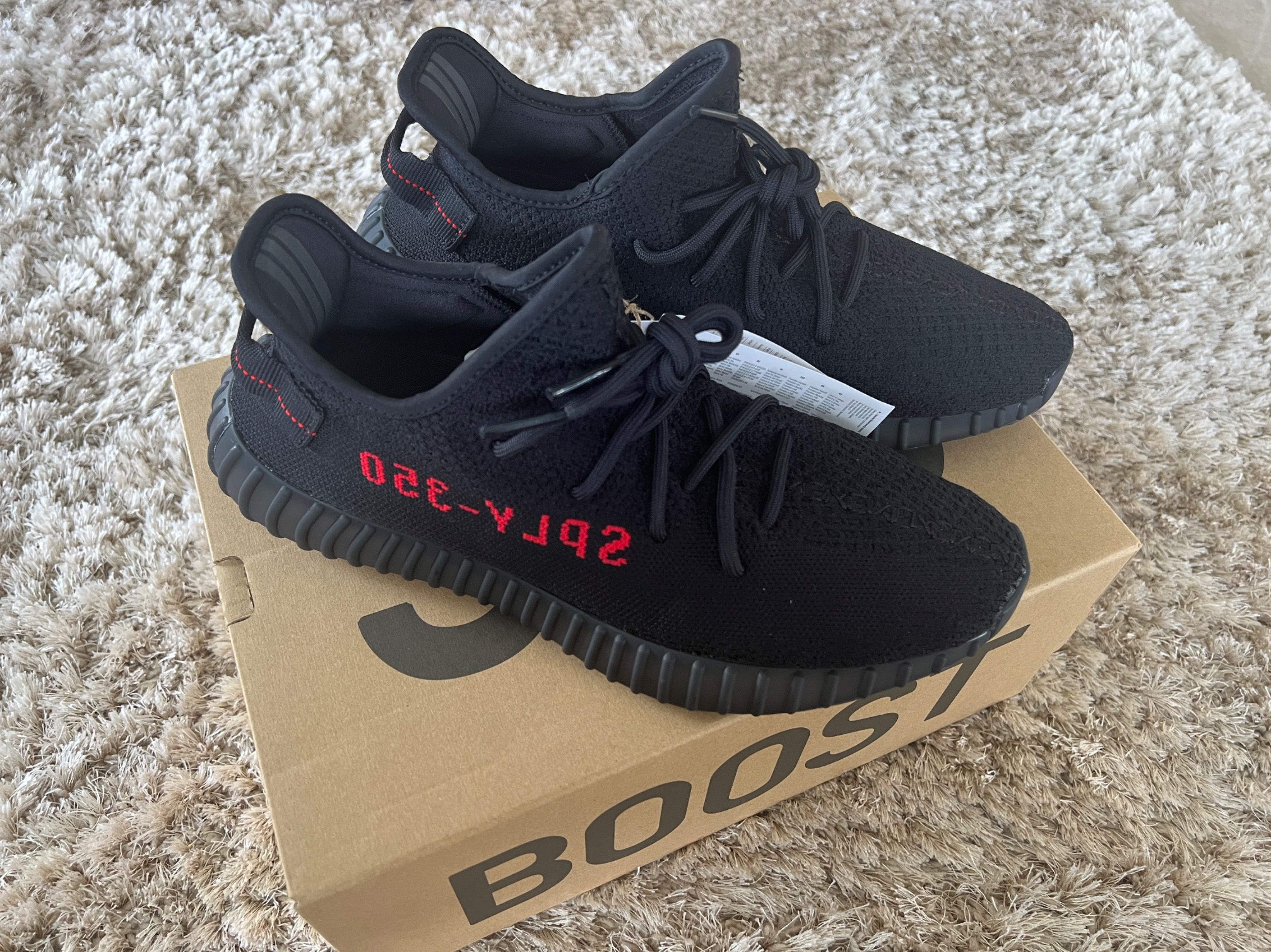 BN Adidas Yeezy Boost 350 V2 Bred CP9652