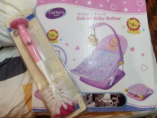 Brand new baby bather  and  bottle cleaner