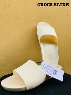 Brand New Crocs Slide Women (White)