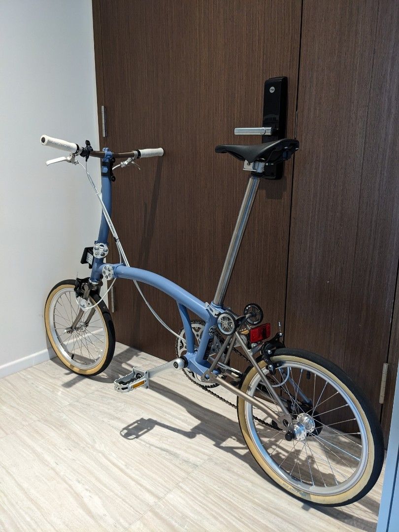 Brompton s2lx titanium shop