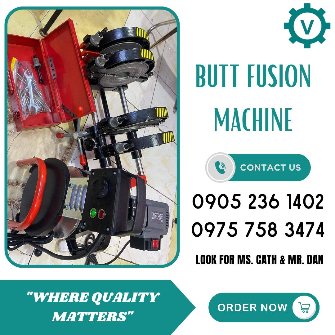 BUTT FUSION MACHINE (Category: Construction Tools & Equipment) located in Manila. Submitted by cathvesta_sales (Listing ID 1297975273, Image 1). Description: .