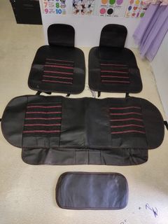 CAR BACK SEAT COVER LEATHER