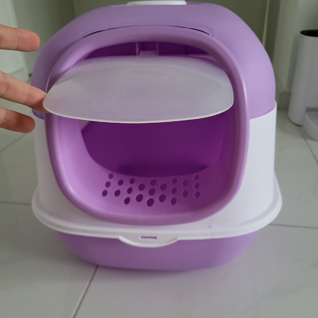 Cat Litter Box Pet Supplies Homes Other Pet Accessories on Carousell