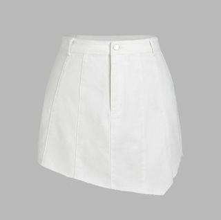 Cider Assymetrical Denim Mini Skirt Plus Size 2XL US Size 20-22