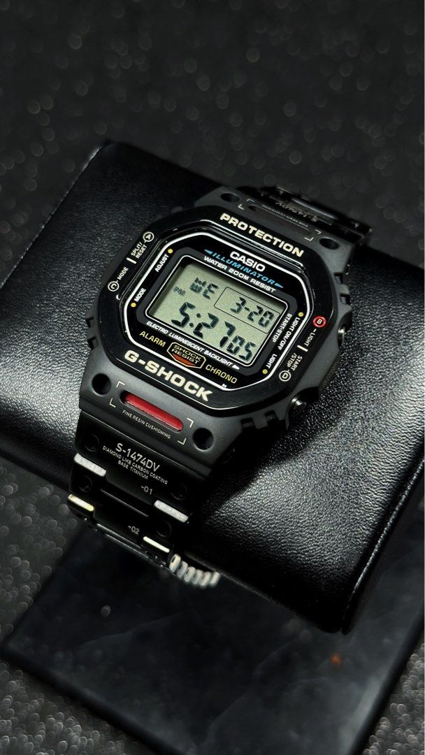 1点のみ！！G-SHOCK 5600系 titaniumチタンカスタムパーツ 金属