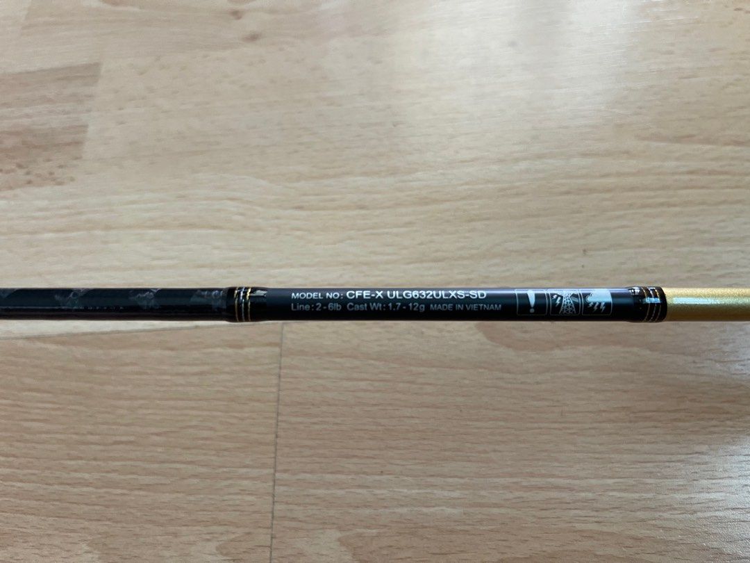 Daiwa 2 piece spinning fishing rod, Sports Equipment, Fishing on Carousell