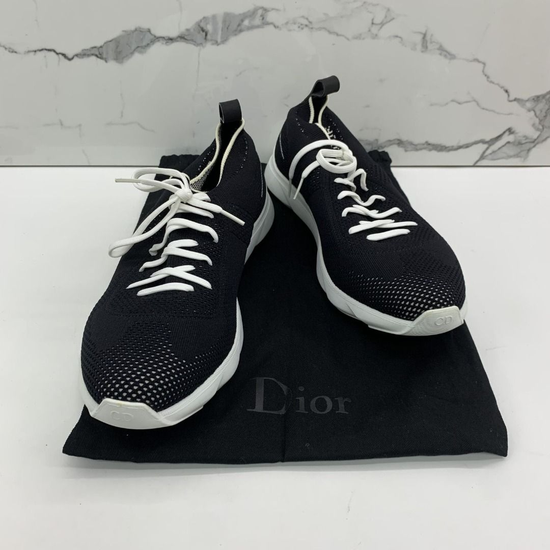 DIOR BLACK HOMME SOCKS SIZE 44 SNEAKERS 247014339 AL