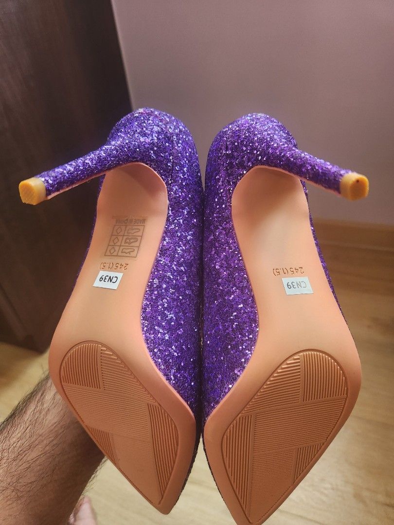 Purple ombre heels shop