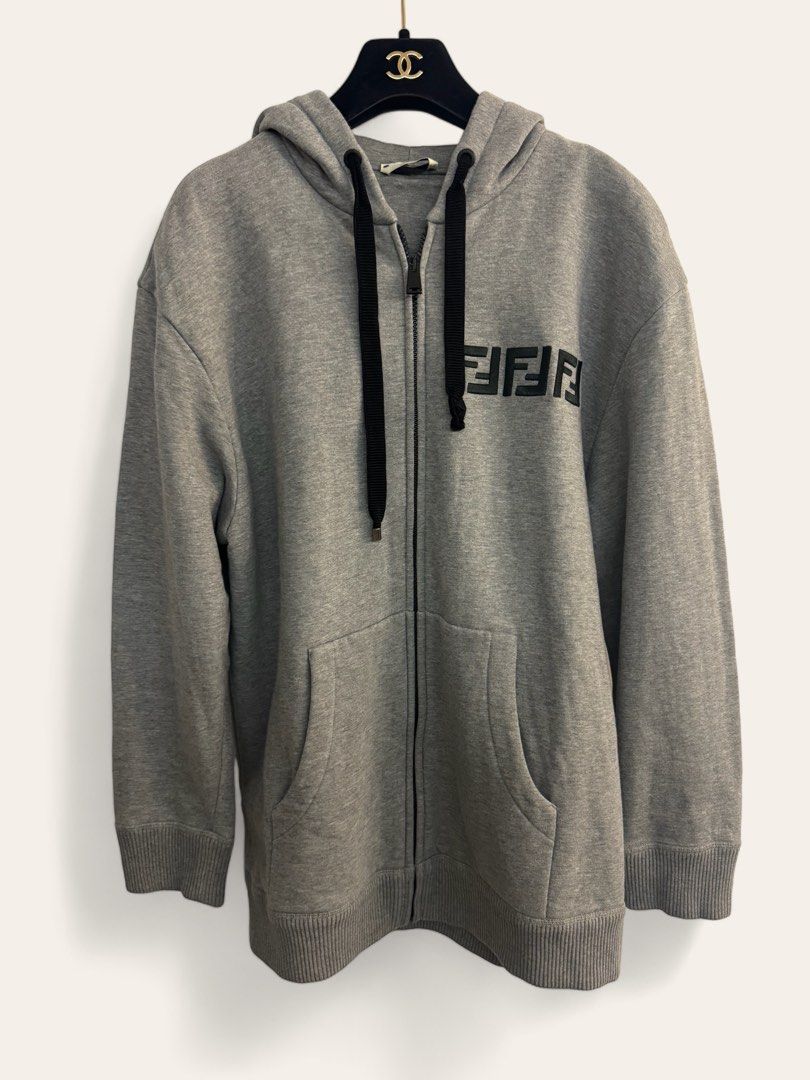 FENDI HOODIE ZIP UP JACKET