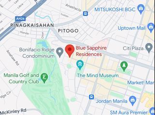For Sale Blue Sapphire Residences, 30th St. Taguig Walking distance to Bonifacio High Street 2 bedrooms w/ balcony 84sqm 2 T&B w/ maid’s room 1 parking Sale: 16.8M  Note: direct buyer only