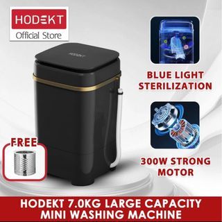 HODEKT Portable Washing Machine With Dryer 7KG Automatic