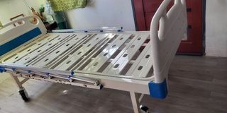 Hospital Bed - 2 cranks w/ uratex foam and egg mattress