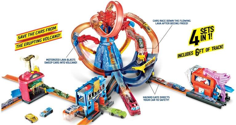 Hot Wheels Volcano Rescue Squad