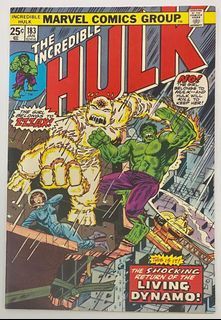 Hulk #183 VINTAGE 1975 2nd Zzzax