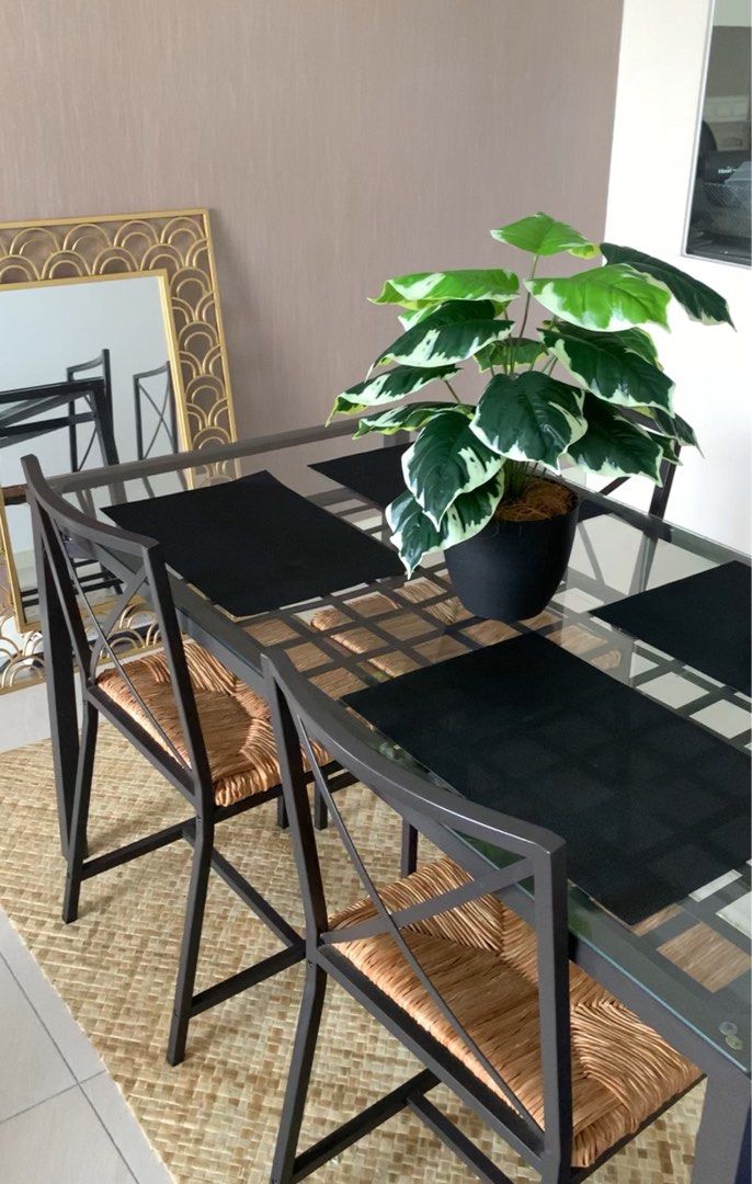 IKEA Granas Dining Table Set, Furniture & Home Living, Furniture ...