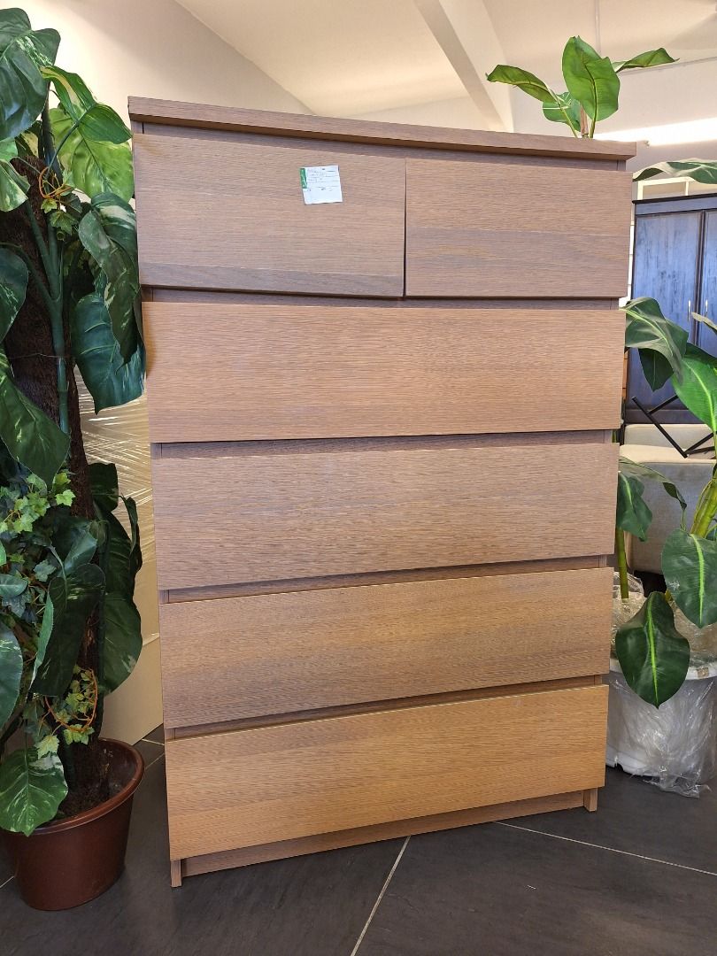 ikea brown malm 6 drawer dresser Mikado A-Line Wedding Dress with Draped One-Shoulder Neckline & Slit MADE TO MEASURE