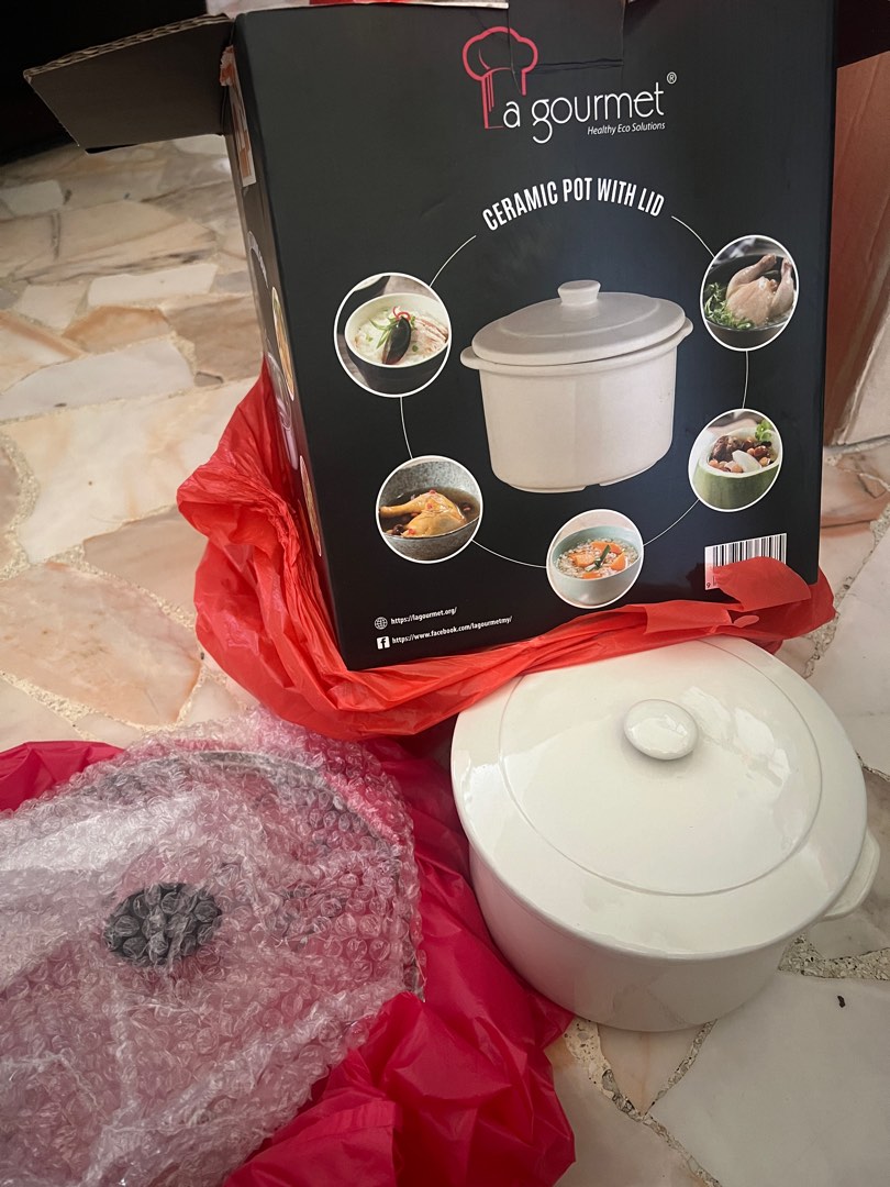 Ceramic pot for instant pot top