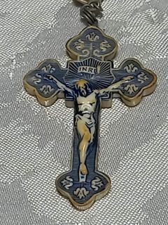 Ivorine rosary 1950s