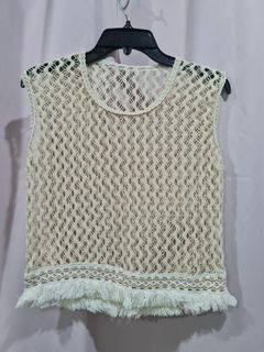 Knitted Beach Topper Cover Up