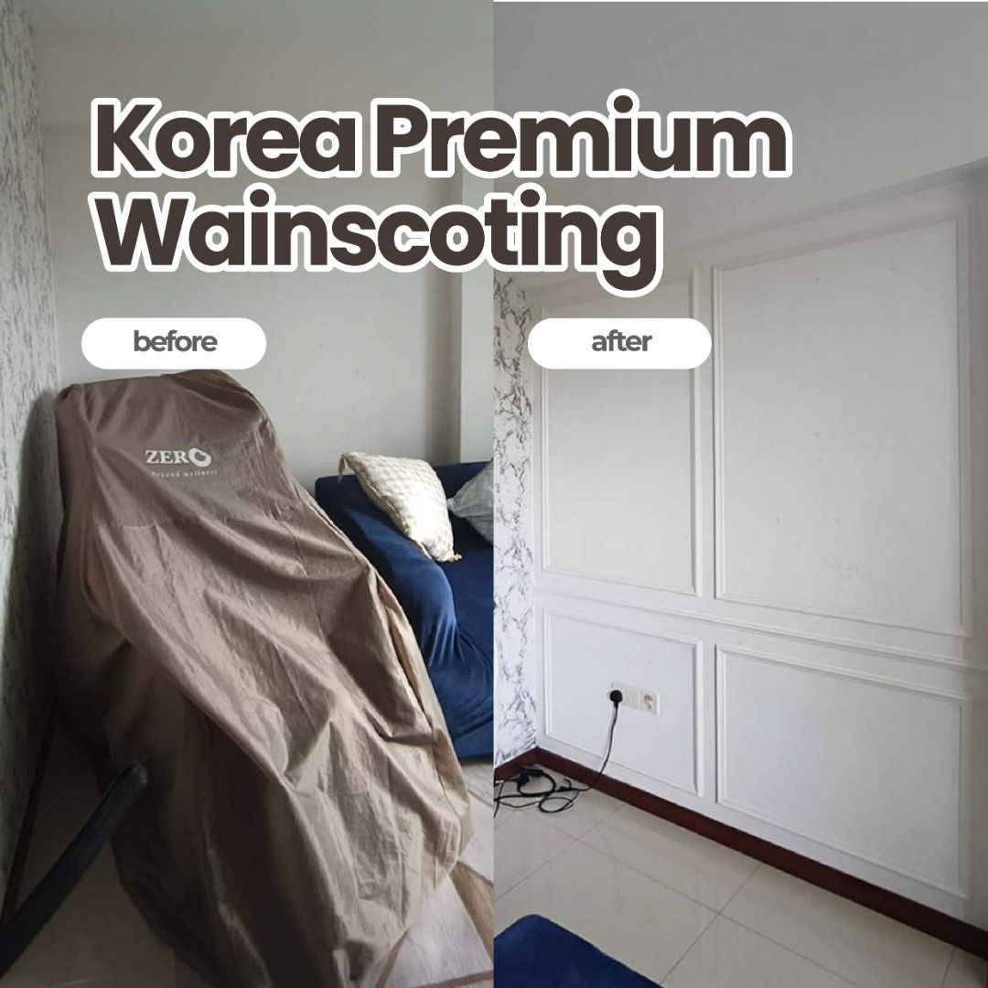 Korea Miga Wainscoting Home Decoration / Easy DIY Wainscoting / Miga ...