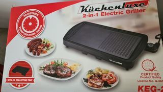 Kuchenlux KEG-2 2in1 Electric Grill
