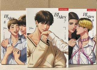 [Lezhin] BJ Alex Volume 7, 8 and 9 Korean Version BL Manhwa