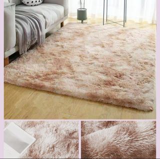 Light Brown Fur Carpet