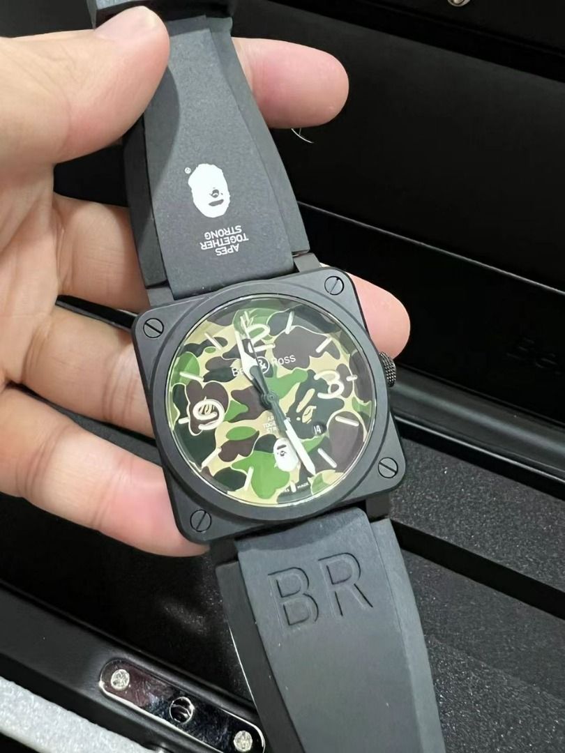 Limited Edition Bell Ross x BAPE Watch for Sale Unit 071 100