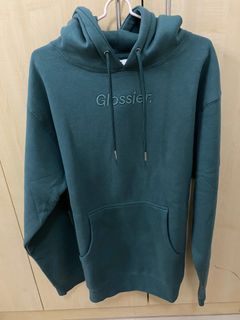 LIMITED EDITION GLOSSIER SAGE GREEN HOODIE