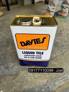 Liquid tile penetrating sealer