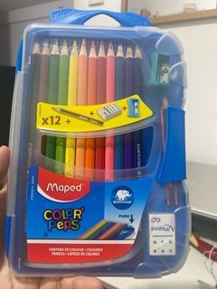 Maped color pencil 12 set with case