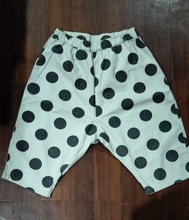 Markey's Big Field polka linen shorts japan