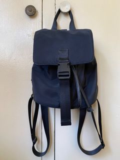 Mini black bagpack