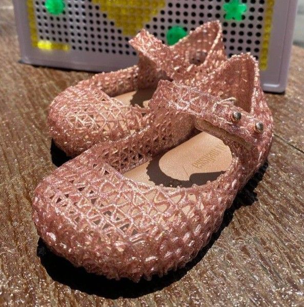 Mini melissa campana rose gold hot sale
