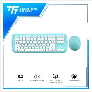 Mofii CANDY Keyboard Mouse Combo Wireless 2.4G Mixed Color 87 Key Mini Keyboard Mouse Set (Category: Computer Keyboard) located in Manila. Submitted by gigaware (Listing ID 1298033731, Image 1). Description: (SPECIFICATIONS) Brand: Mofii Model: Candy Color: Blue/Pink Keyboard Button Quantity: 87 key Mouse: Button Quantity: 6 key System: Compatible: Windows XP/Win7/8/10 Keycaps: Retro Round Item Size: 39/3.6/14(Keyboard) 9.67.64cm/3.831.6in(Mouse)