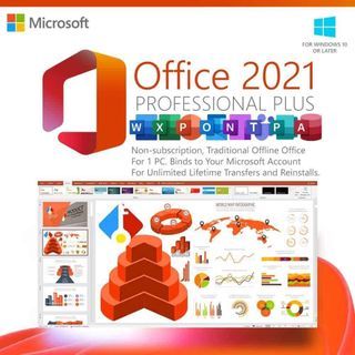 MS OFFICE 2021 lifetime use