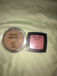 Neutrogena Compact Make Up with free bys blush on