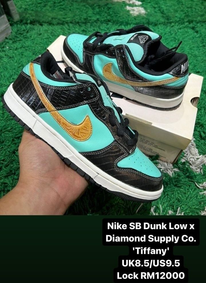 Nike SB Dunk Low x Diamond Supply (Tiffany), Men