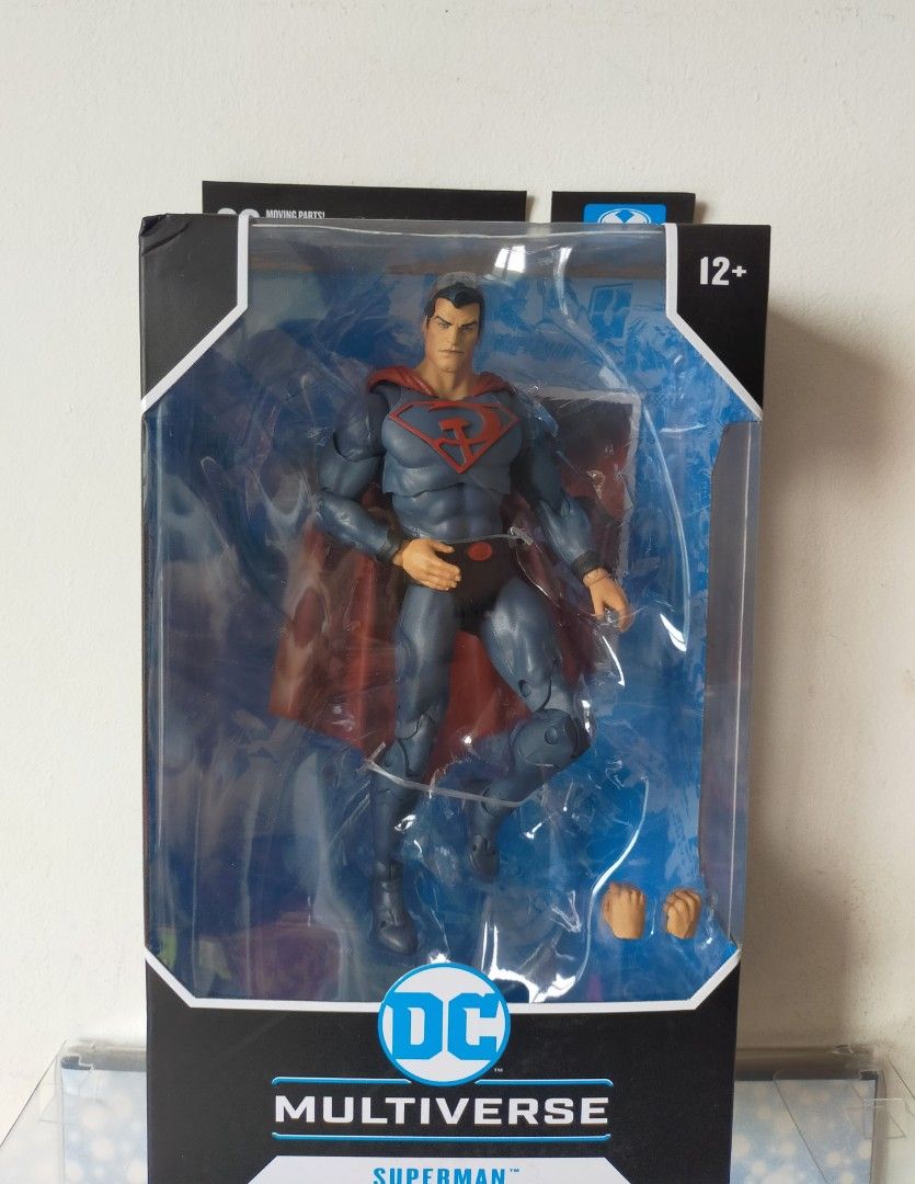 NRFB Mc Farlane DC Multiverse Superman RED SON, Hobbies & Toys