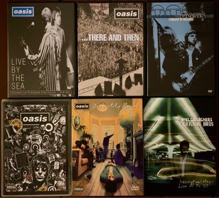 Oasis DVDs, CDs & Cassette Tape