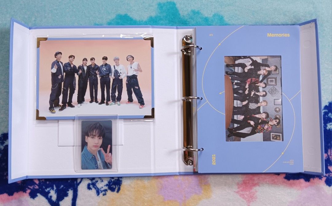 ONHAND] BTS MEMORIES OF 2018 2019 2020 2021 DVD tingi Jimin Jungkook V  Jhope Yoongi Photocards PC