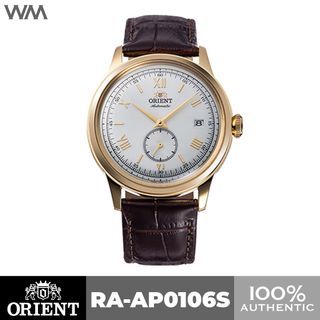 Orient Bambino White Dial Gold Case with Small Second Hands Subdial Automatic Watch RA-AP0106S