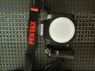 Pentax K-r DSLR with 3 lenses