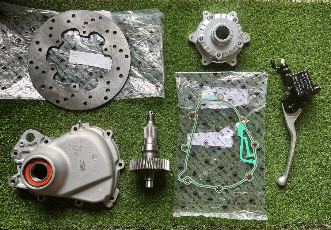 Piaggio Rear Disc Brake Conversion Kit for Vespa Primavera and Sprint ...