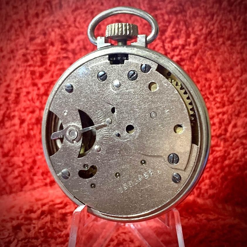 Pocket Watch Ingersoll Buck Antique Made in USA c1930s Dollar Watch