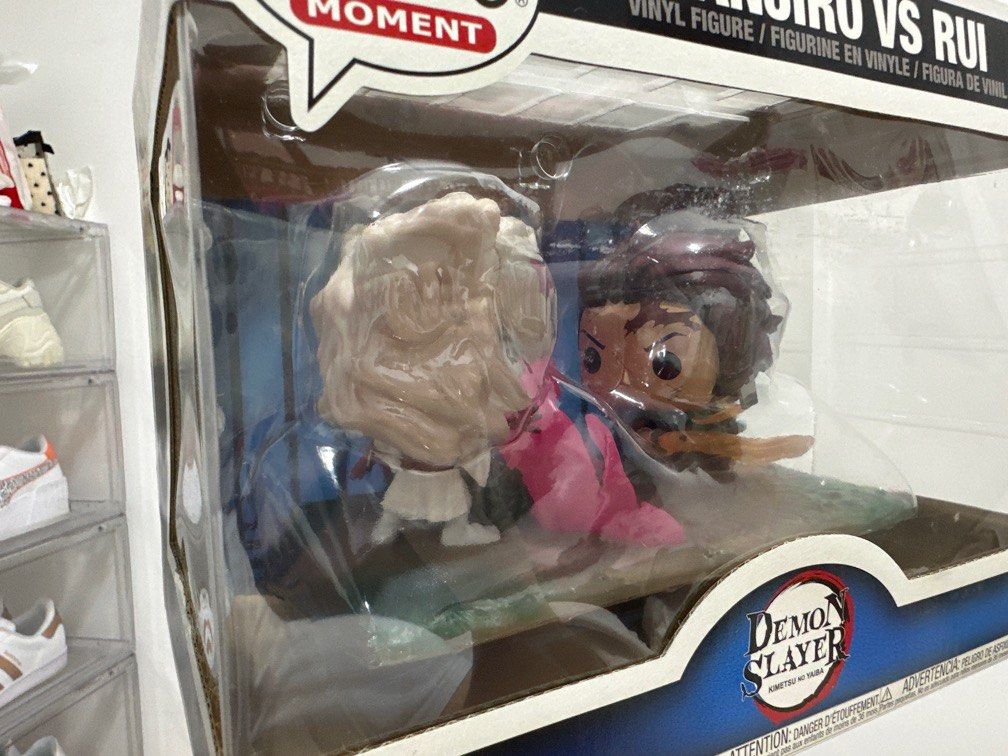 Pop! Funko • Demon Slayer Tanjiro & Rui (Category: Fan Merchandise) located in Kuala Lumpur. Submitted by selinatsyin (Listing ID 1298083688, Image 3). Description: Can nego.