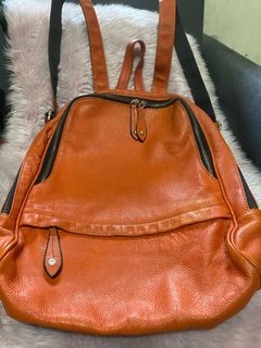 Preloved Leather Backpack